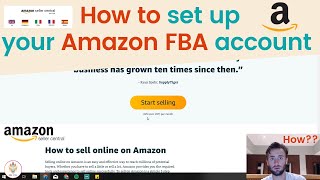 How to setup your Amazon FBA account in Europe?