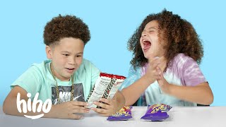 Kids Try Hot Chips | Kids Try | HiHo Kids