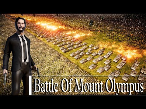 John Wick And US Army Defend Mount Olympus | Ultimate Epic Battle Simulator 2 | UEBS 2