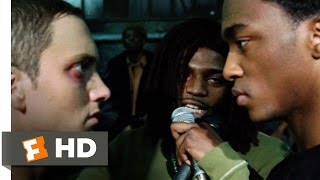 Kadr z teledysku 8 Mile: B-Rabbit vs Papa Doc tekst piosenki Eminem