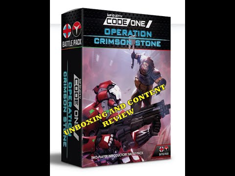 Infinity Code One Operation Crimson Stone Unboxing