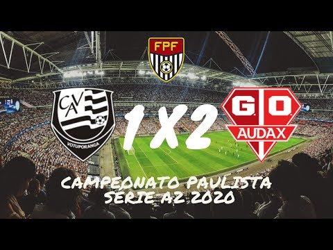 GOLS VOTUPORANGUENSE 1X2 OSASCO AUDAX CAMPEONATO PAULISTA SÉRIE A2 2020