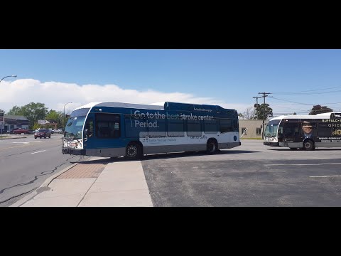 NFTA Metro Ride Route 20A Outbound Bus 1716 - 2017 Novabus LFS CNG