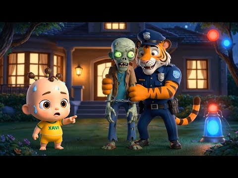 Monsters at the Door Song | Knock Knock, Who's There? | Baby Xavi Kids Songs