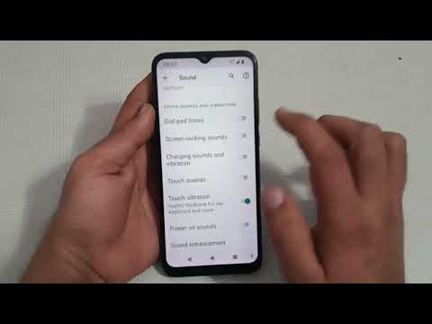 how to enable touch vibration in Moto g71, Moto g71 touch vibration setting