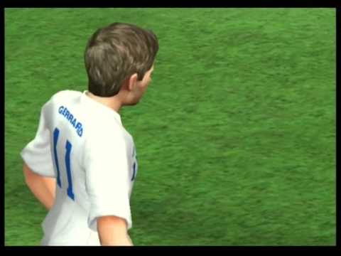 FIFA 11 (Wii) Gameplay: England vs Brazil