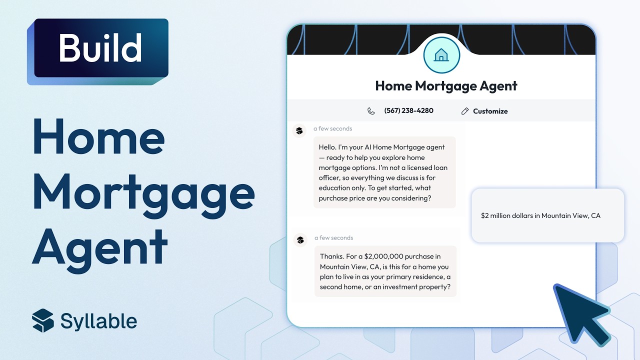 Build an AI Agent for Home Mortgage Exploration