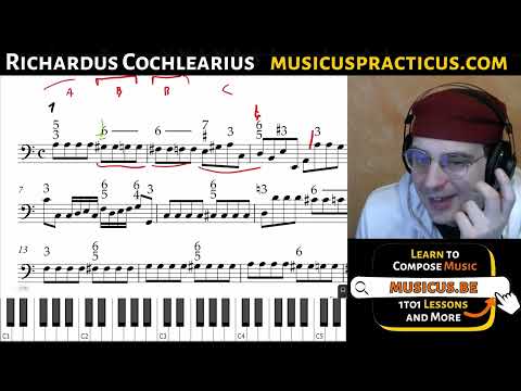 Fenaroli Partimento n 4 Book 1 in A Minor - Lamento Bass - from 1 to 1 Lessons