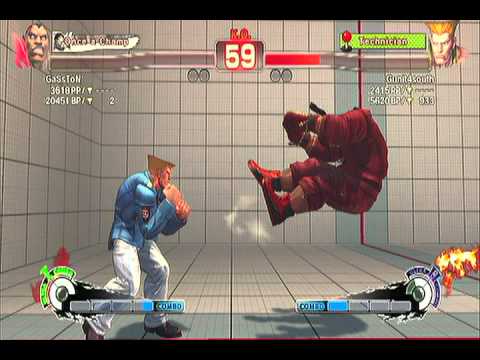 Super Street Fighter 4 AE || GaSsToN Vs Gunit4south