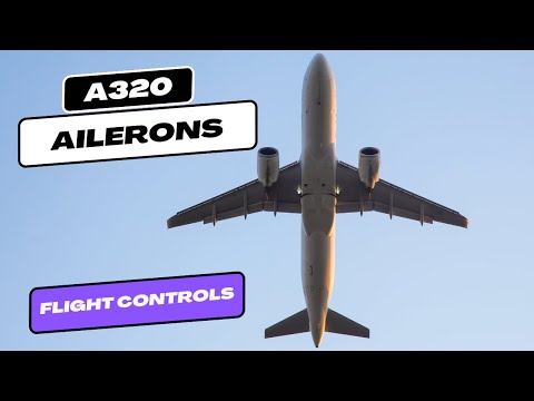 A320 Ailerons Explained | A320 Flight Controls