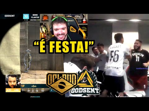 VSM e KNG SALVARAM esse ROUND & O PLANO FAZENDO A FESTA!!! (O PLANO Vs Godsent) (Highlights Dust 2)