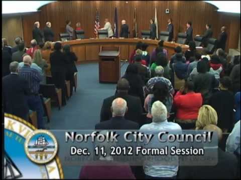Formal 12/11/12 Session - Norfolk City Council