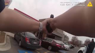 WARNING: Graphic video - Raw body cam video of Burger King shooting