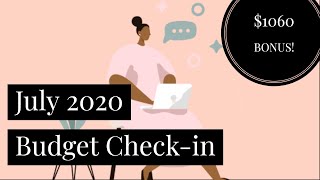 July 2020 Budget Check-in | Budget with Me