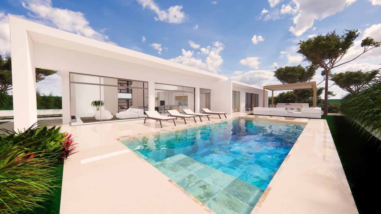 Villa myytävänä Pinar de Campoverde - VILLASESMERALDA-1LEVEL-3D Villa myytävänä Pinar de Campoverde - VILLASESMERALDA-1LEVEL-3D