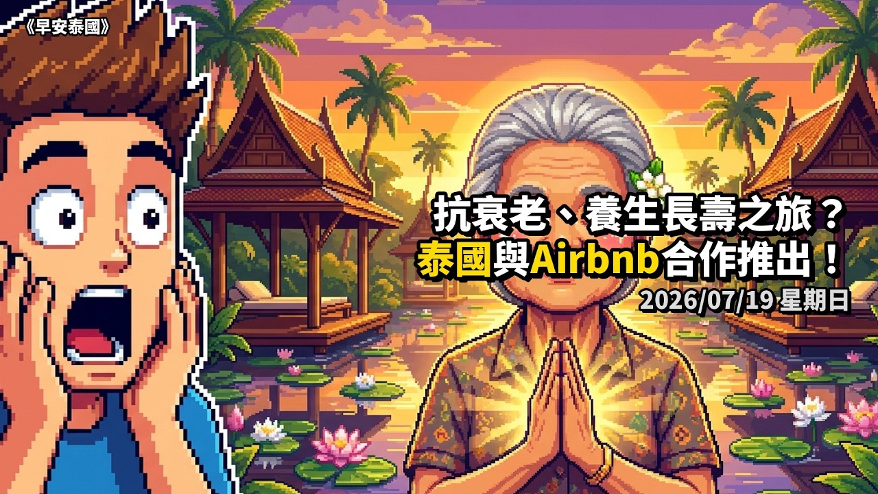 泰國觀光新趨勢！Airbnb攜手推廣健康旅遊，奢華體驗再升級。 episode artwork
