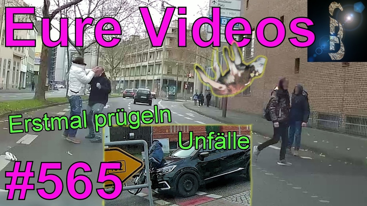 Eure Videos #565 - Kobra11 #31 - Dashcam Unfälle mit Fahrrad, Roller, Auto und Tieren