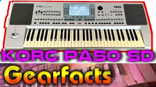 Video thumbnail for Korg PA50SD Synth keyboard: A relationship where you do all the work by Gearfacts