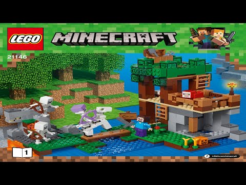 ⛏ LEGO instructions ⛏ Minecraft ⛏ 21146 ⛏ The Skeleton Arena ⛏ Book 1 ⛏