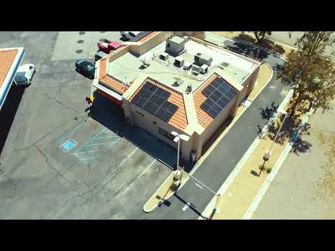 AMECO Solar and Roofing - ARCO Gas Station in Victorville - Project Presentation