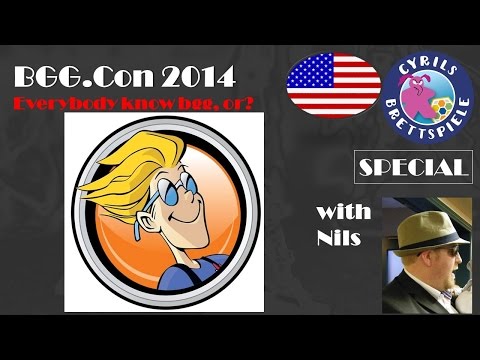 Cyrils Brettspiele - BGG.CON 2014 Spezial (C03E01) - walk around