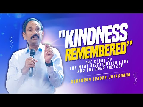 Meat distribution lady and the Deep Freezer | Squadron Leader Jayasimha