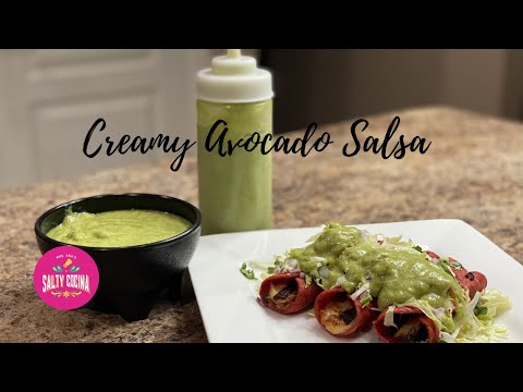Creamy Avocado Salsa