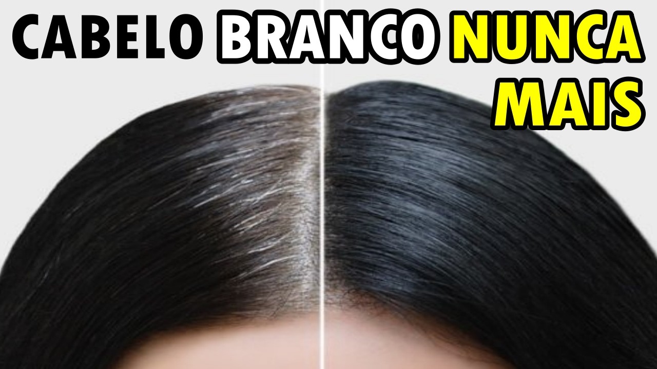 Cabelo Branco? Nunca Mais! Tinta Caseira #Remédio 🌹 MARILENE SARAH FIALHO
