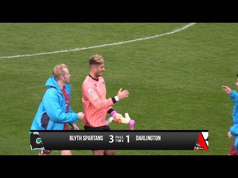 Blyth Spartans 3-1 Darlington - Vanarama National League North - 2017/18