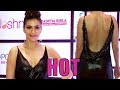Waluscha D Souza EXPOSES In Black At Red Carpet Of Femina Stylista West 2017