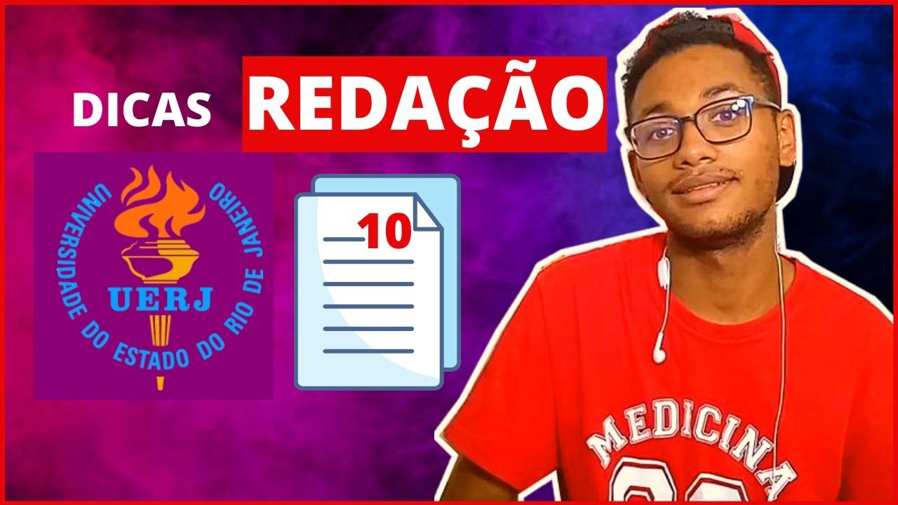 🚀 COMO fazer a redação da UERJ 🚀