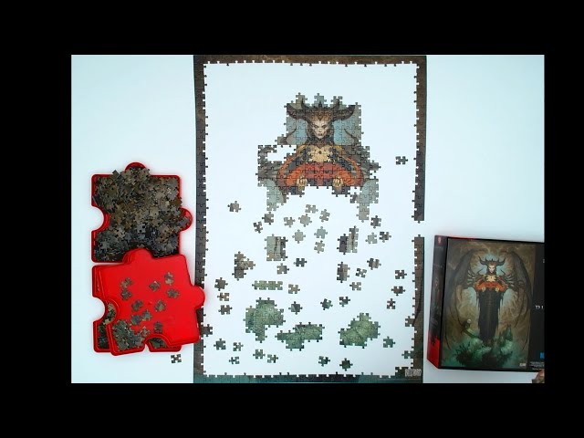 Vídeo relacionado con Rompecabezas Gaming Puzzle: Diablo IV Lilith Puzzles 1000