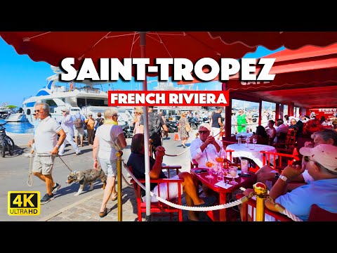 🇫🇷Saint-Tropez ☀️ Walk 4K60fps HDR - South France - (06/09/2025)