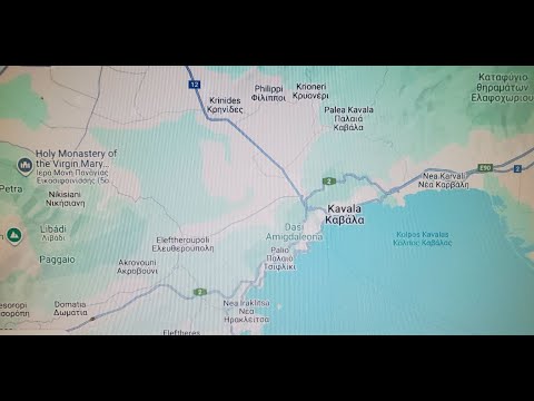 Road Trip to Kavalla; Greece the scenic drive in Northern Greece