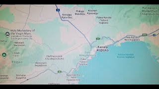 Road Trip to Kavalla; Greece the scenic drive in Northern Greece
