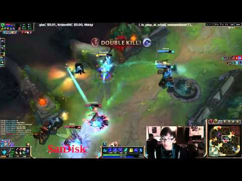 Doublelift gets Pentakill with Kalista!!!