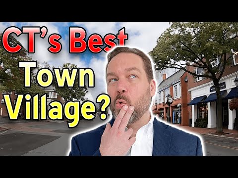 Living in New Canaan CT - Town Center Neighborhood Tour