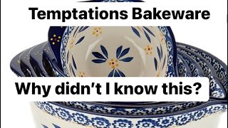 Temptations ceramic bakeware It is worth the money Where to get the best price QVC vs Amazon