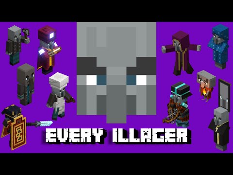 Every Minecraft Illager Ever