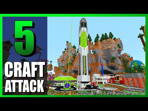ALLE Craft Attack 5 Häuser & Grundstücke! XXL MAP Rundtour!
