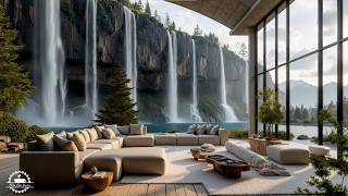Warm Jazz And Luxury Lakeside Lounge Help To Relax – Smooth Jazz And Peaceful Morning Lake Views