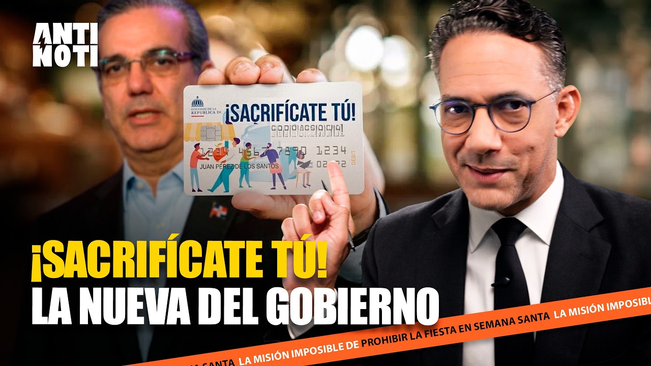 PROHIBIDO BEBER EN SEMANA SANTA; DIJO EL GOBIERNO, EL DOMINICANO RESPONDE ANÓTAME DOS | El Anti Noti