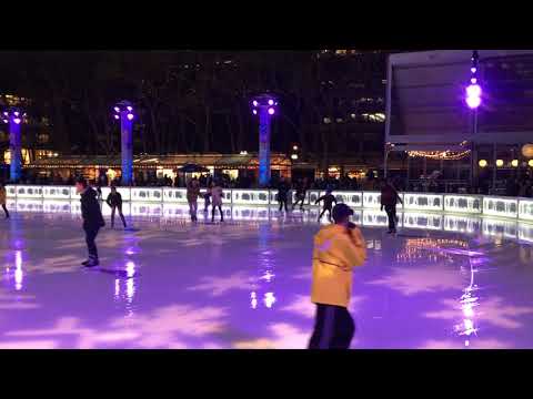 Bryant park skating