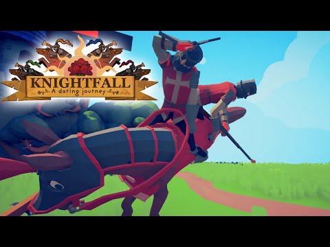 🌹Knights Duo on horse from Knightfall vs Every Faction - Totally Accurate Battle Simulator TABS