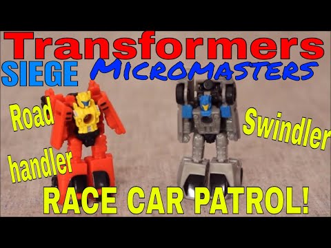 Transformers WFC Siege Race Car Patrol - Roadhandler and Swindler - GotBot True Review NUMBER 487