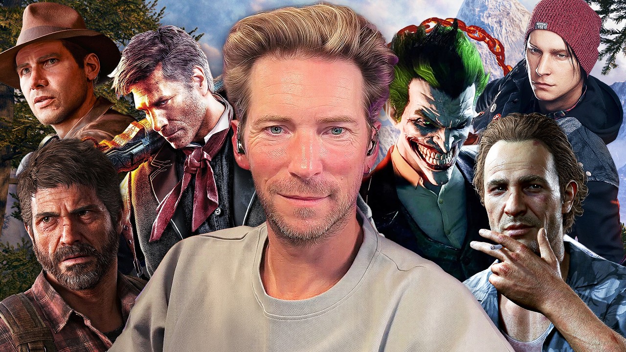 Troy Baker Reacts to His Entire Career (Joel, Booker, The Joker, & More) - YouTube