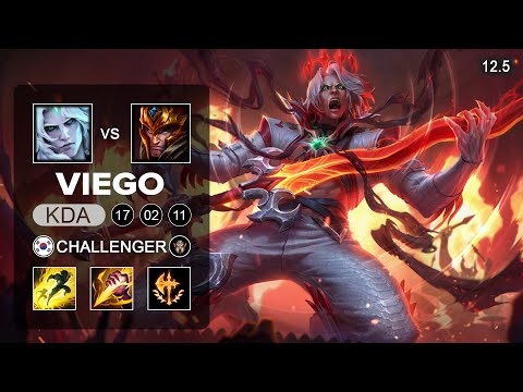 Viego Jungle vs Jarvan IV - KR Challenger - Season 12 Patch 12.5