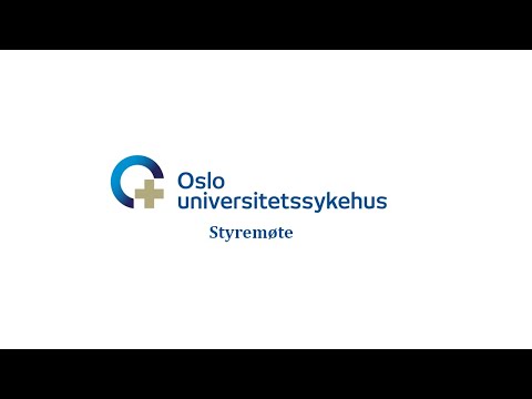 OUS - Styremøte 26. april 2024