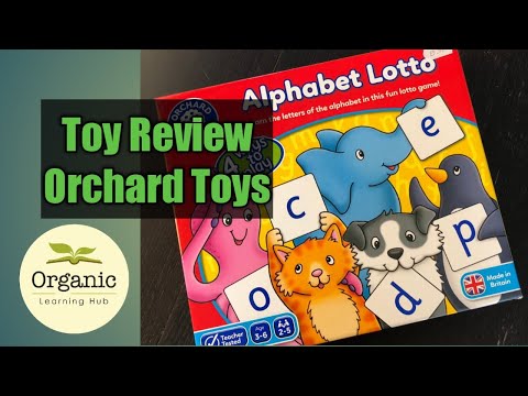 Toy Review - Orchard Toys - Alphabet Lotto