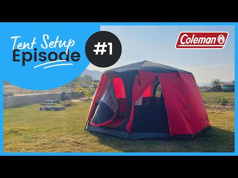 How to Setup Coleman Octagon (8 Person)Tent